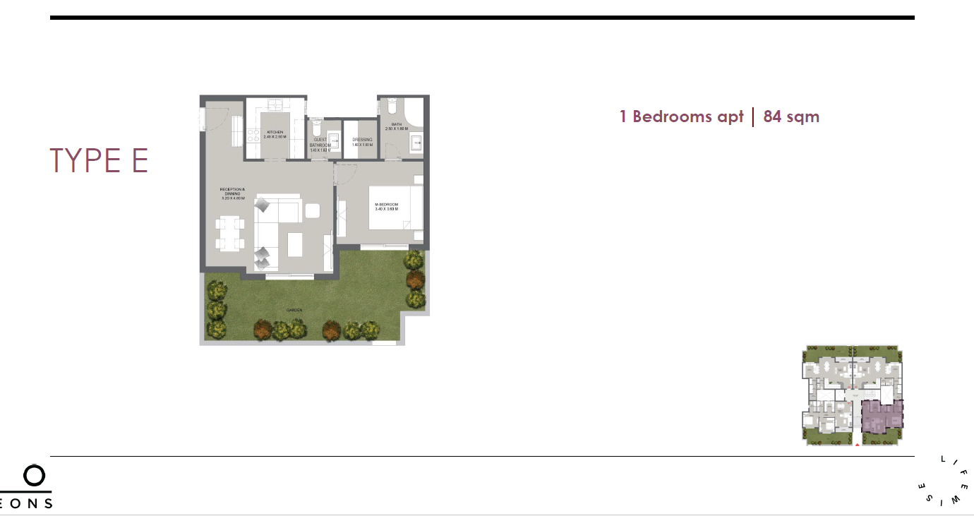 Plan 13 - Life Wise Compound New Cairo Eons Developments