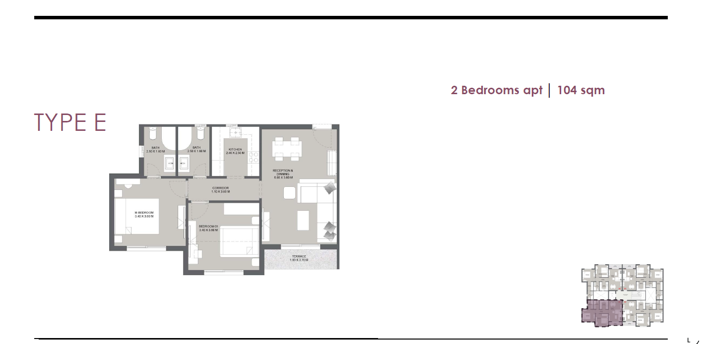 Floor Plan - Life Wise Compound New Cairo Eons Developments