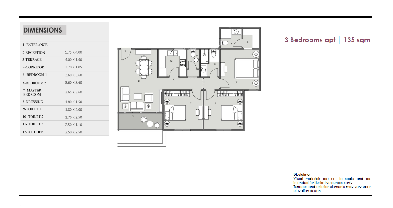 Floor Plan - Life Wise Compound New Cairo Eons Developments