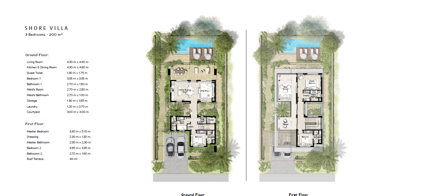 Floor Plan - رأس سوما الغردقة ترافكو جروب للتطوير العقاري - Ras Soma Hurghada 