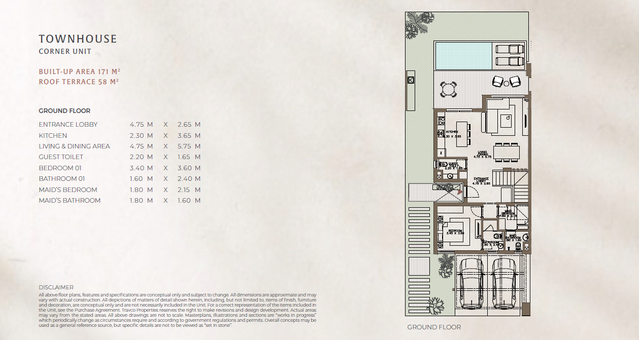 Floor Plan - Ras Soma Hurghada Travco Group Developments