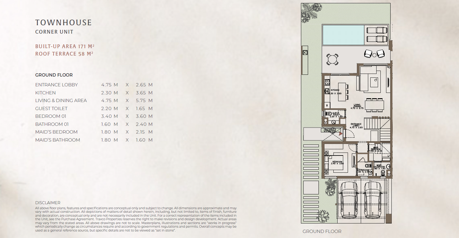 Floor Plan - رأس سوما الغردقة ترافكو جروب للتطوير العقاري - Ras Soma Hurghada 