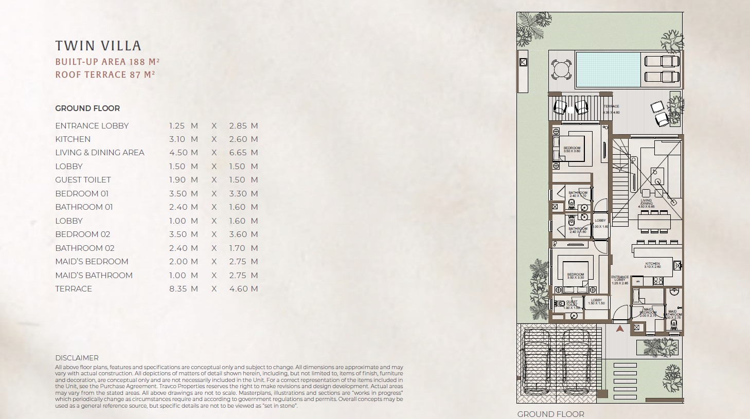 Floor Plan - رأس سوما الغردقة ترافكو جروب للتطوير العقاري - Ras Soma Hurghada 