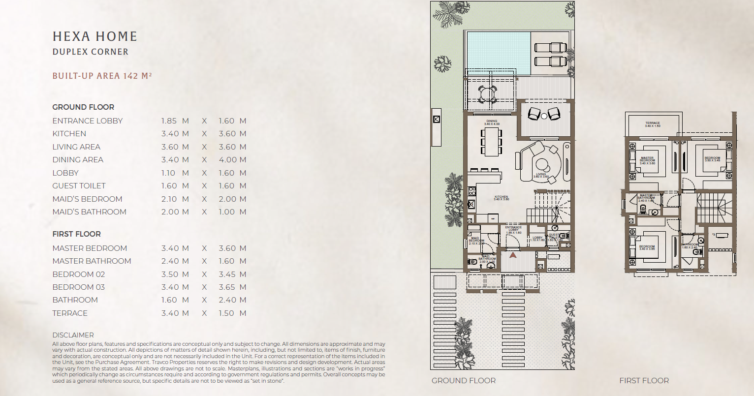 Floor Plan - رأس سوما الغردقة ترافكو جروب للتطوير العقاري - Ras Soma Hurghada 