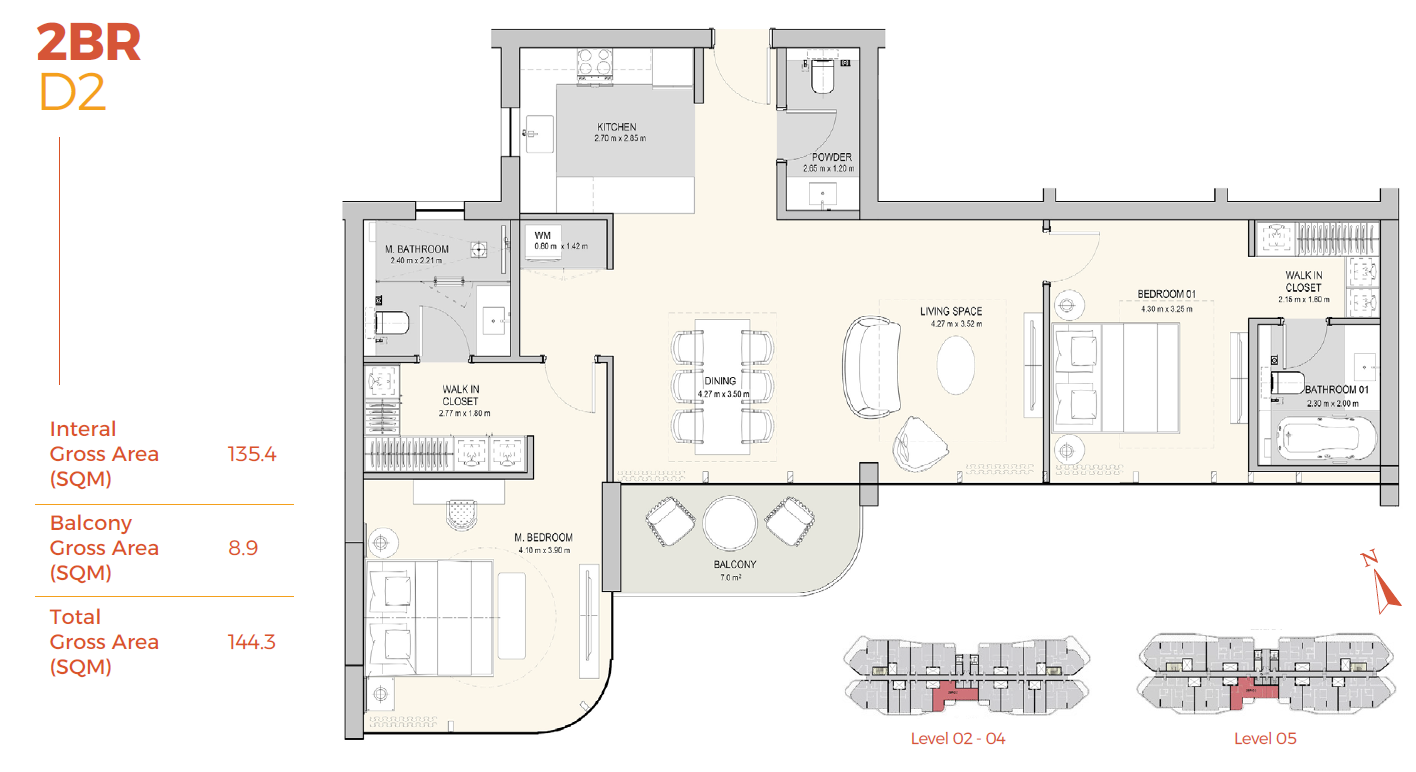 Floor Plan - Do Boutique Hotels New Cairo One Developments