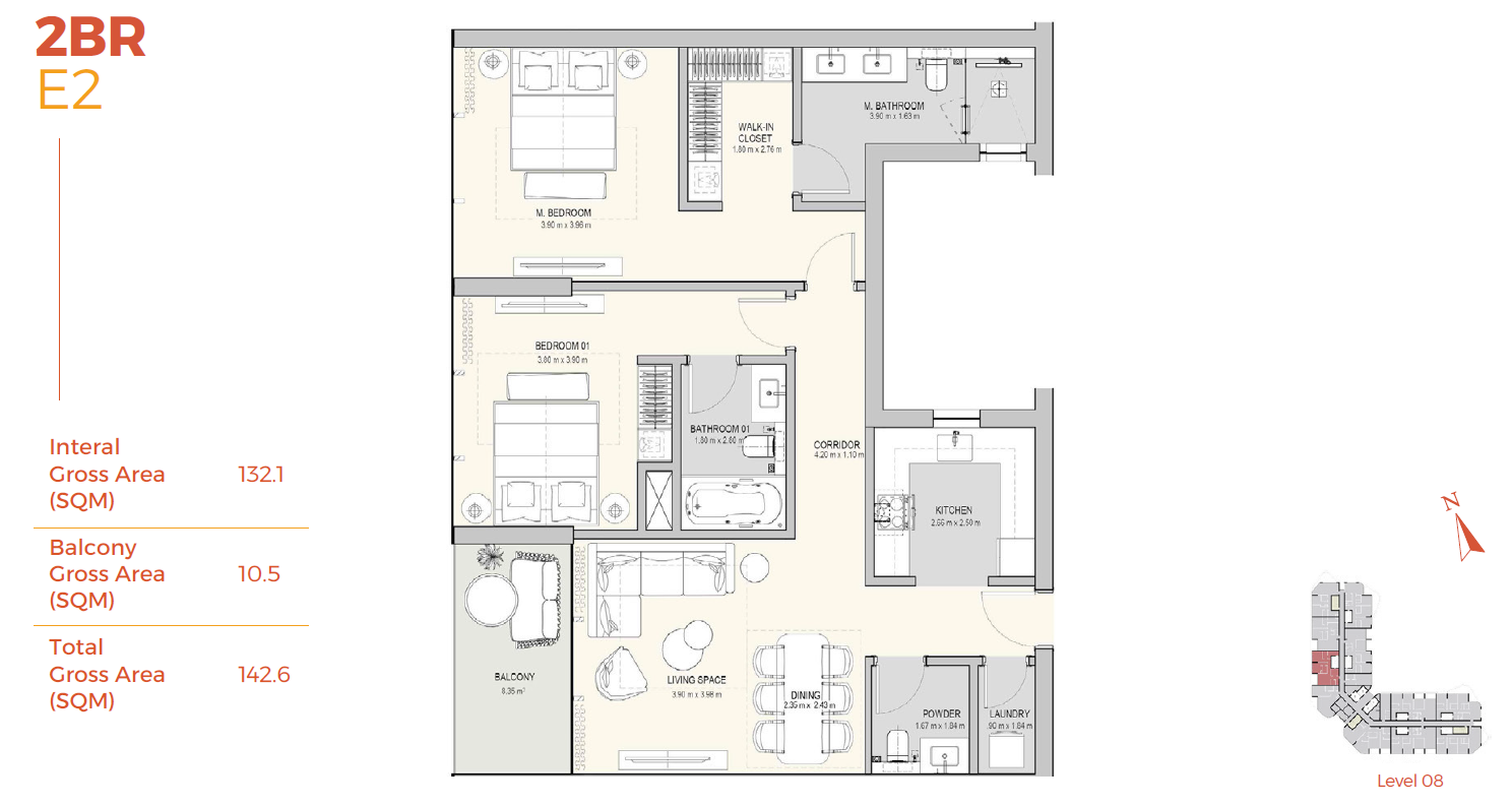 Floor Plan - Do Boutique Hotels New Cairo One Developments