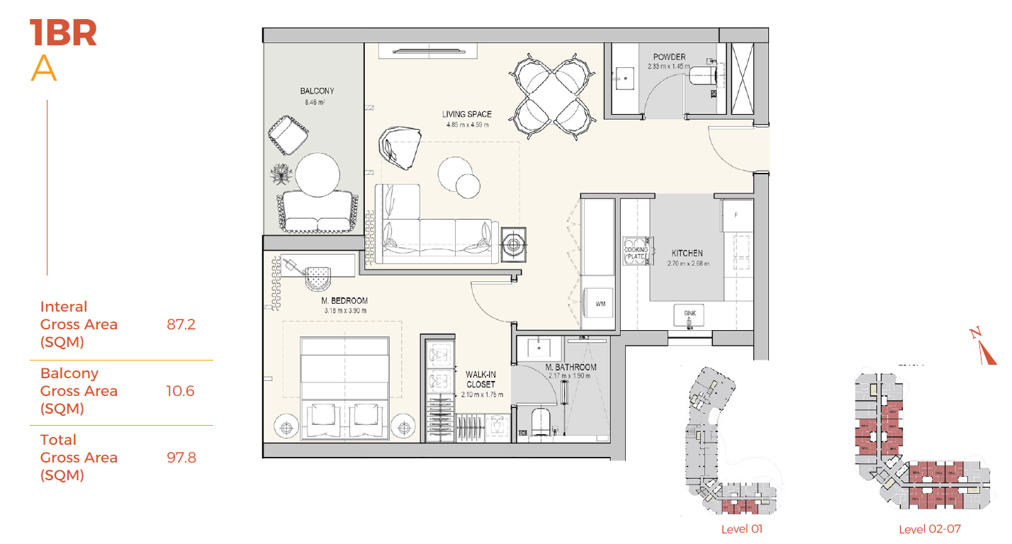 Floor Plan - Do Boutique Hotels New Cairo One Developments