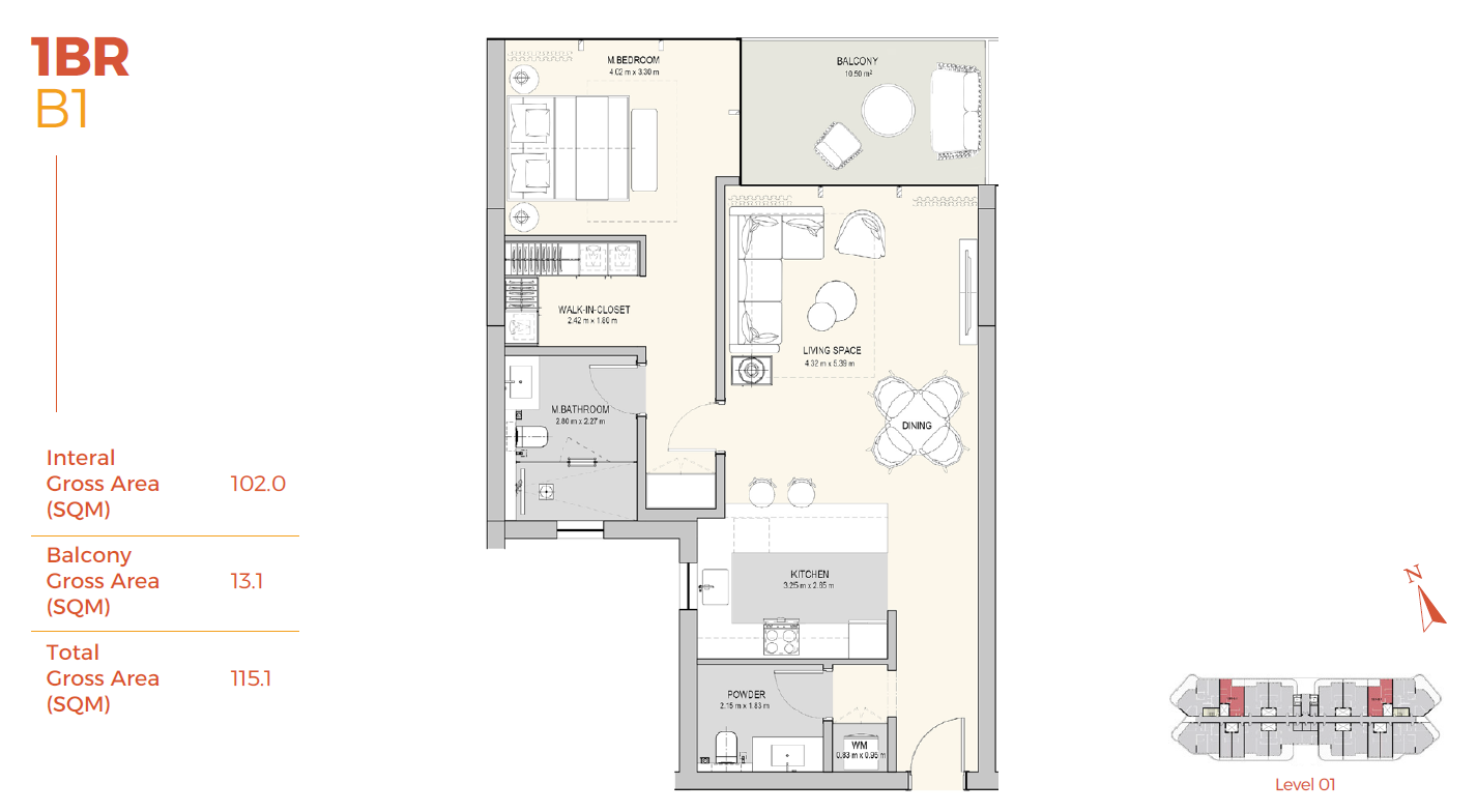 Floor Plan - Do Boutique Hotels New Cairo One Developments
