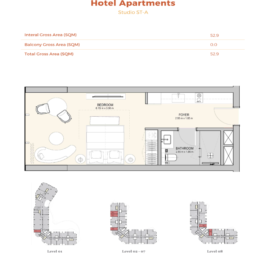 Plan 5 - Do Boutique Hotels New Cairo One Developments