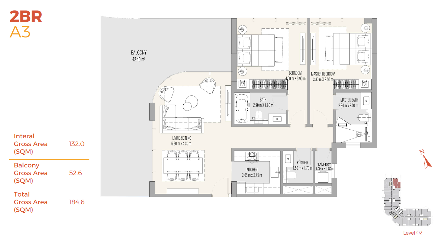 Floor Plan - Do Boutique Hotels New Cairo One Developments