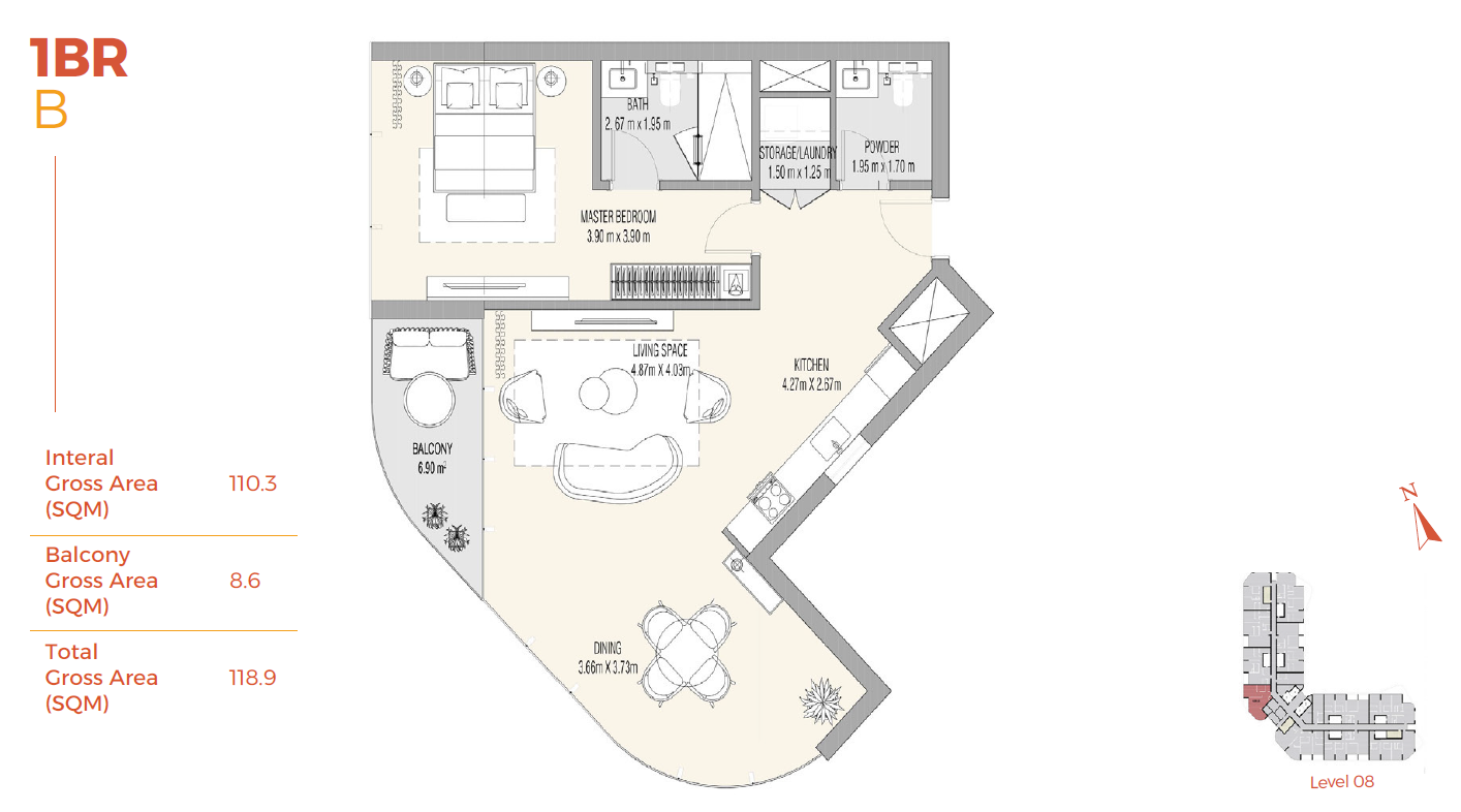 Floor Plan - Do Boutique Hotels New Cairo One Developments