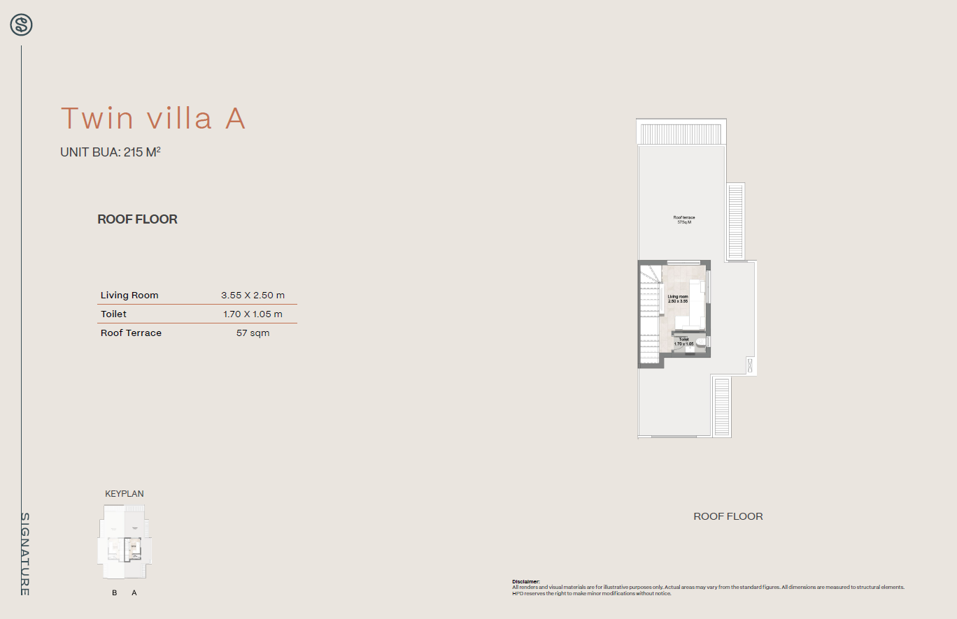 Floor Plan - كمبوند هايد بارك سيجنتشر 6 أكتوبر - Hyde Park Signature October Compound