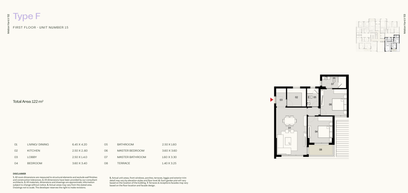 Plan 49 - Tierra New Cairo Compound 