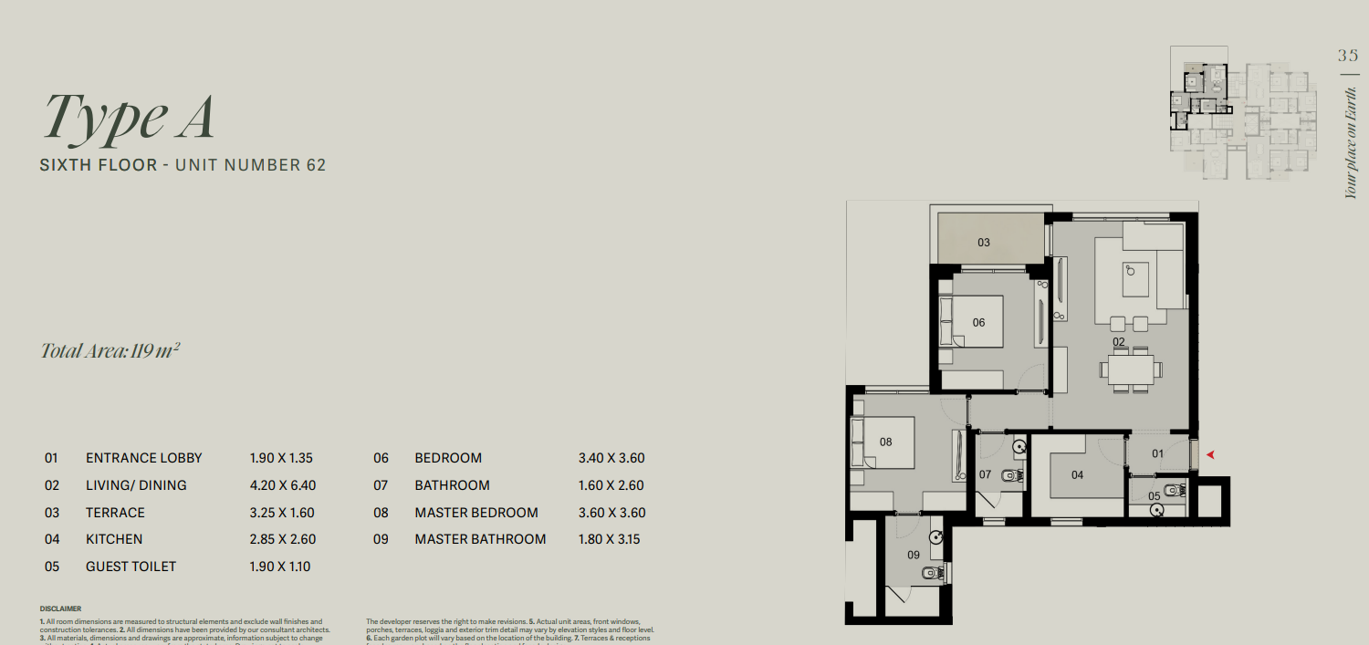 Floor Plan - Tierra New Cairo Compound 
