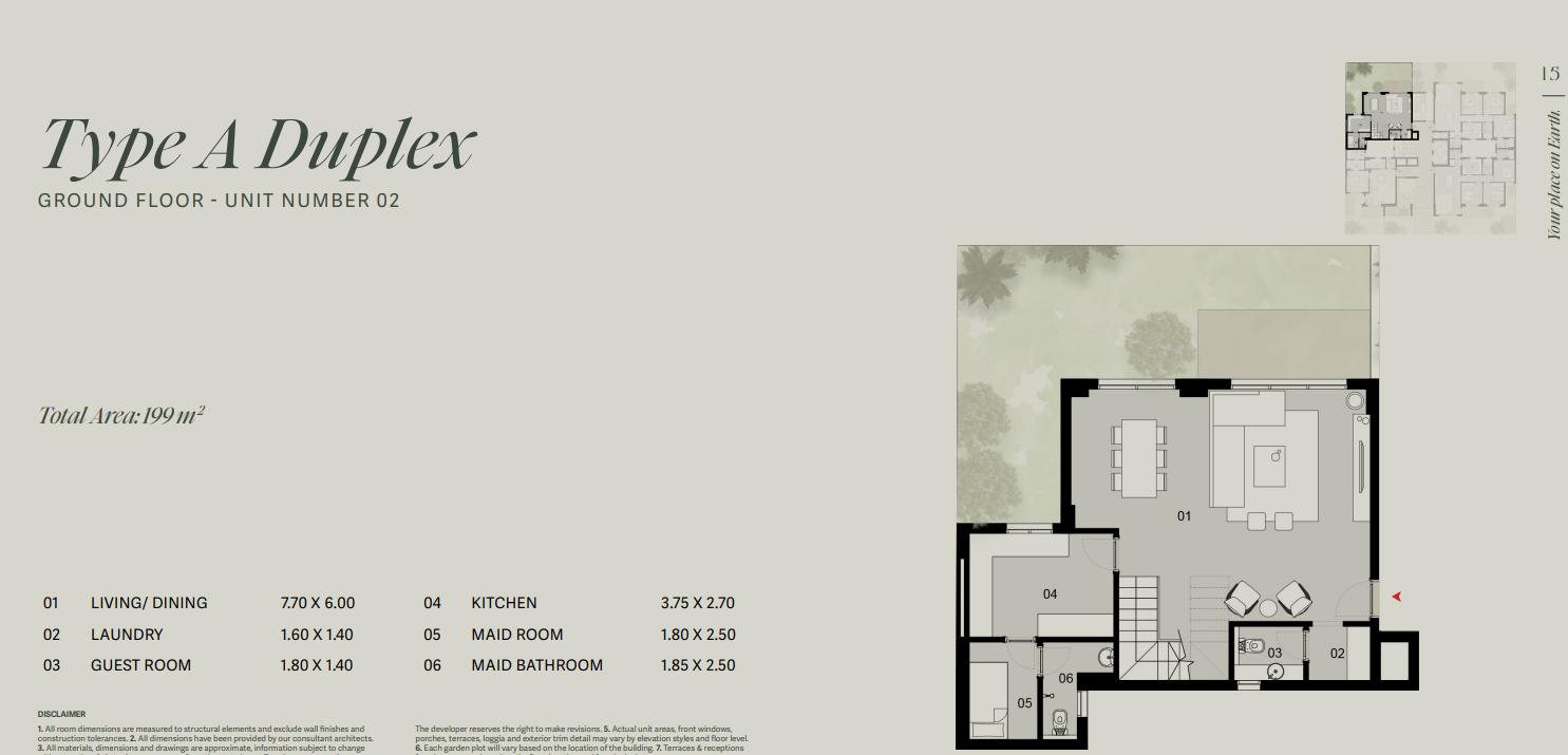 Floor Plan - Tierra New Cairo Compound 