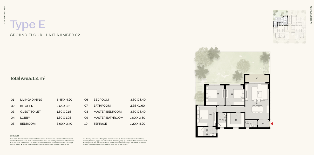 Plan 43 - Tierra New Cairo Compound 
