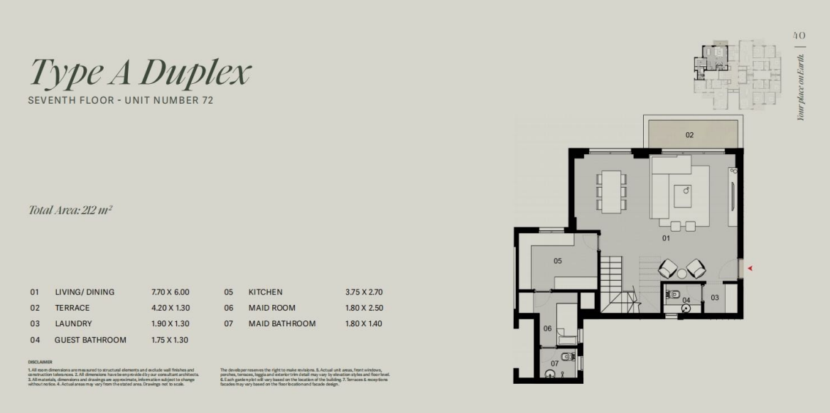 Floor Plan - Tierra New Cairo Compound 