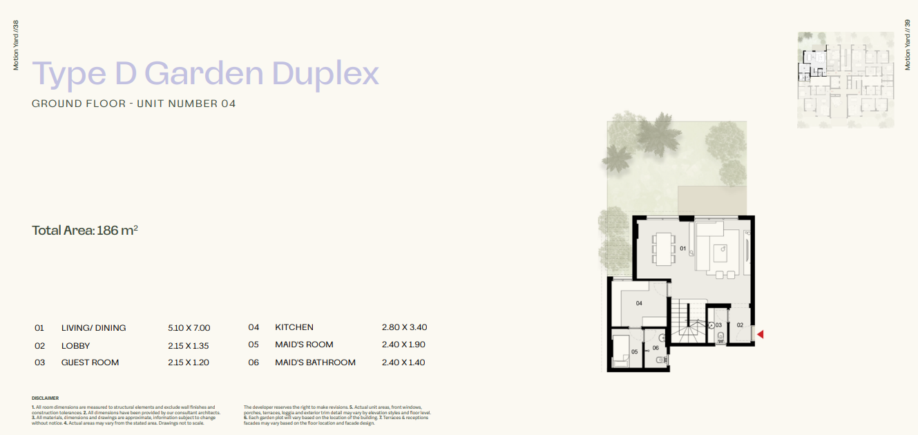 Plan 52 - Tierra New Cairo Compound 