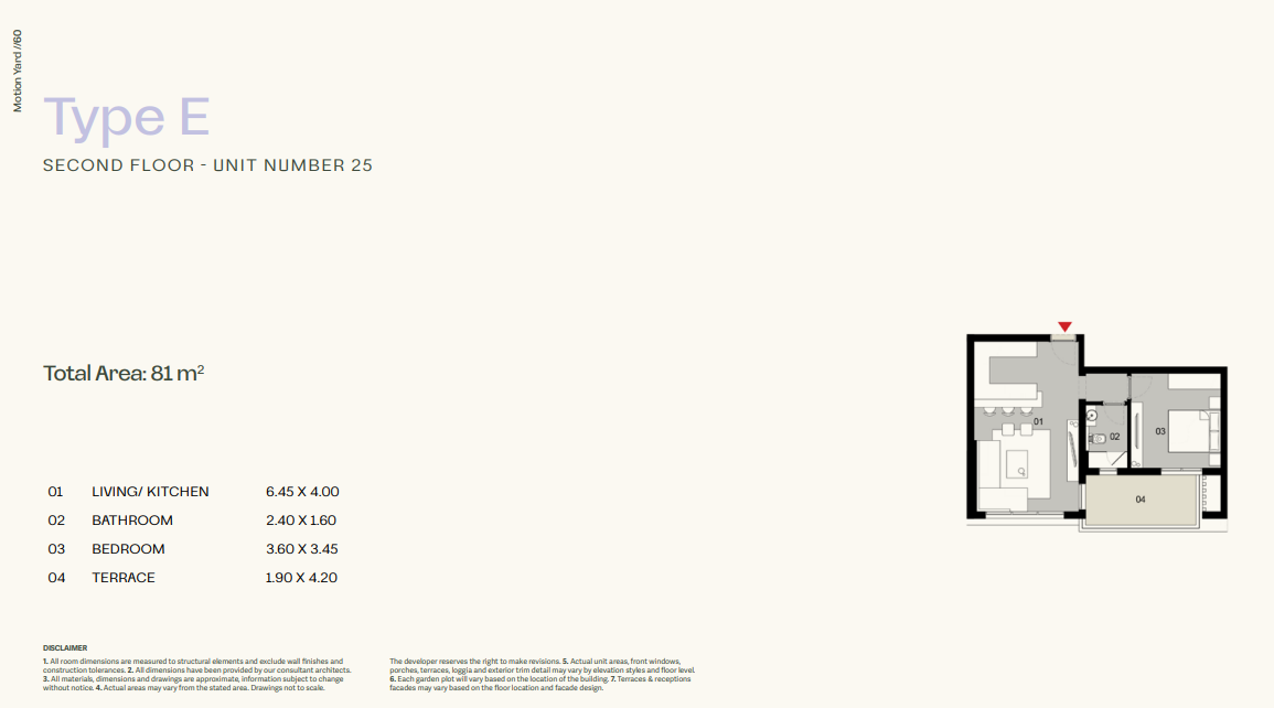 Plan 35 - Tierra New Cairo Compound 