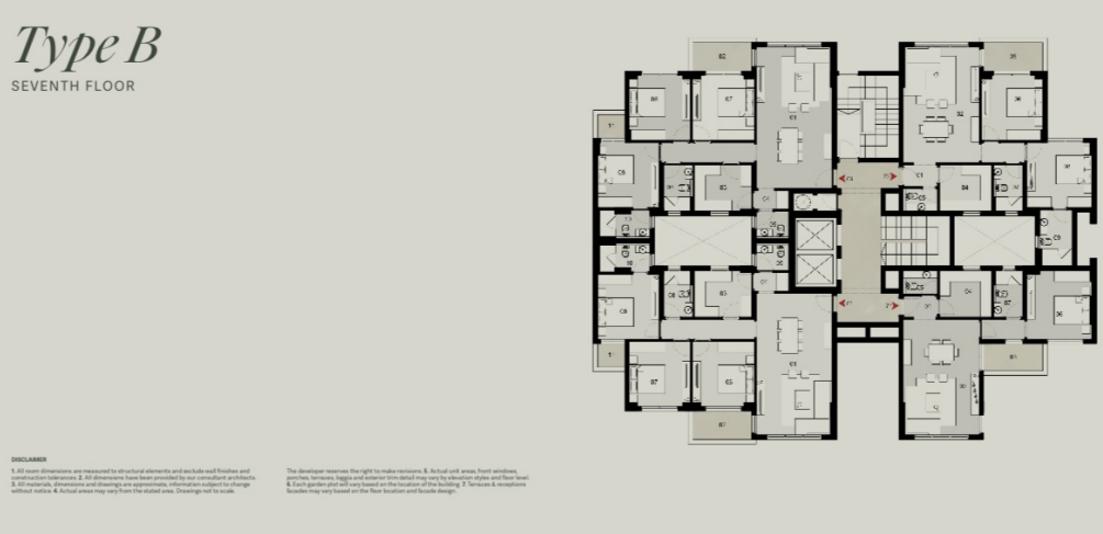 Floor Plan - Tierra New Cairo Compound 