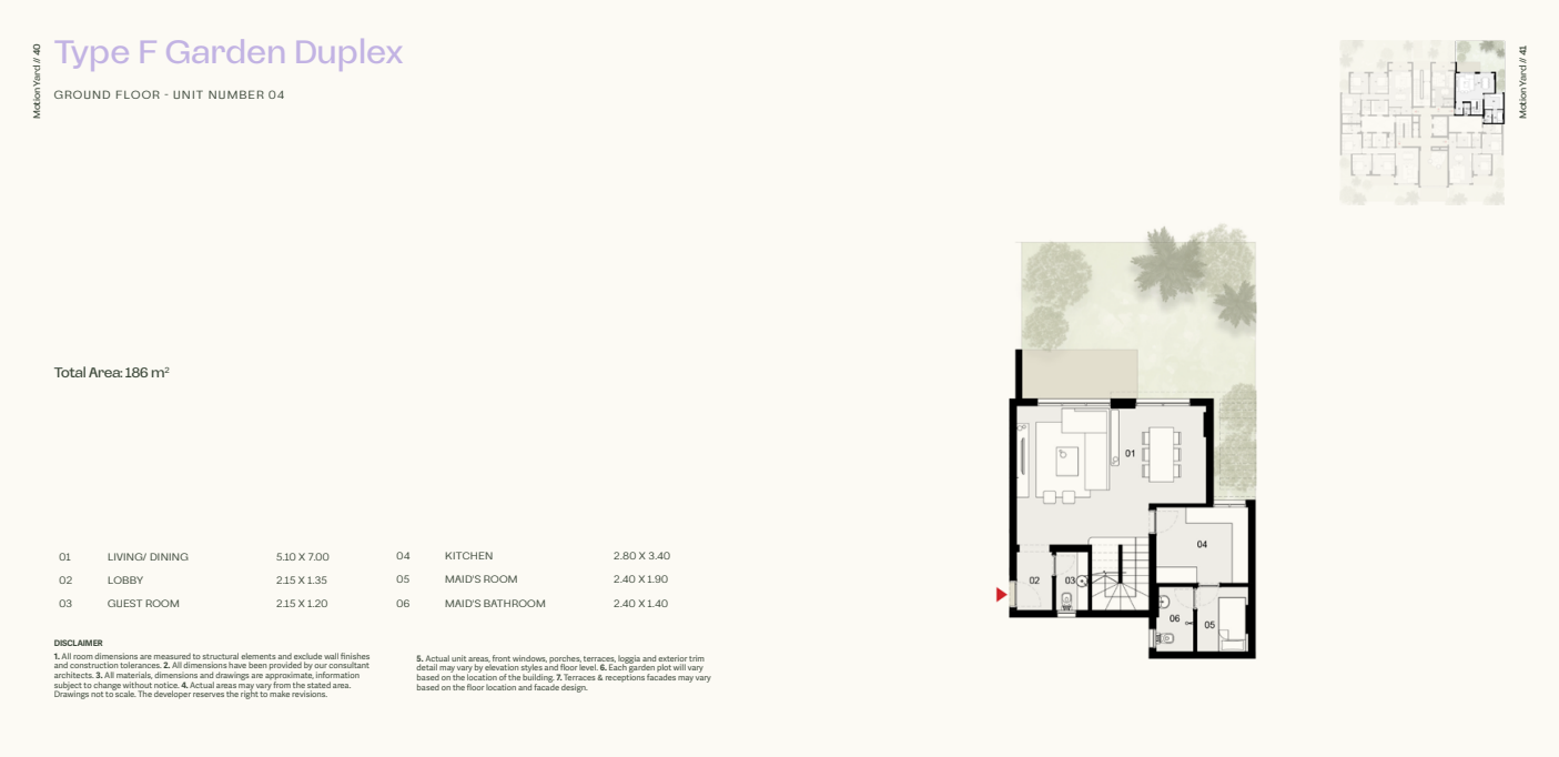 Plan 54 - Tierra New Cairo Compound 