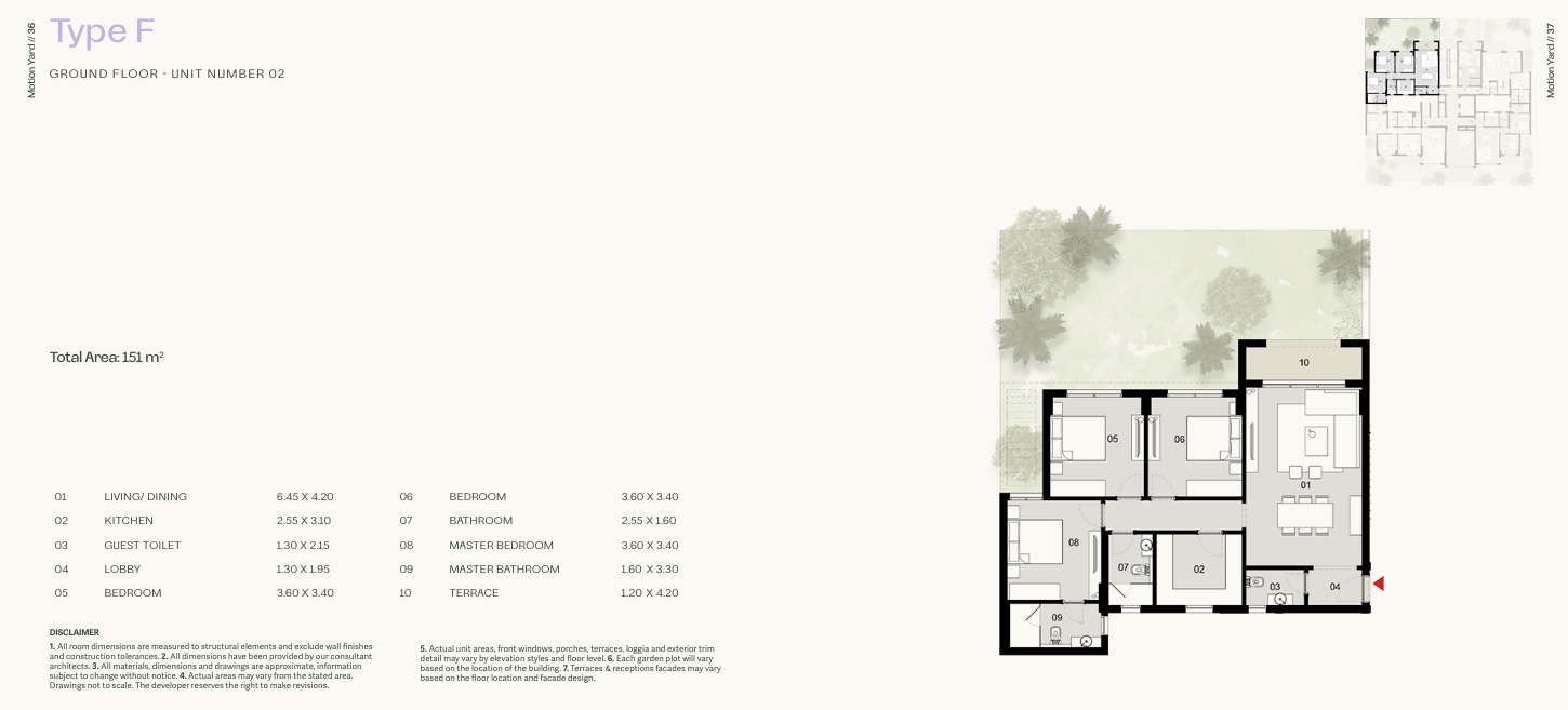 Plan 44 - Tierra New Cairo Compound 