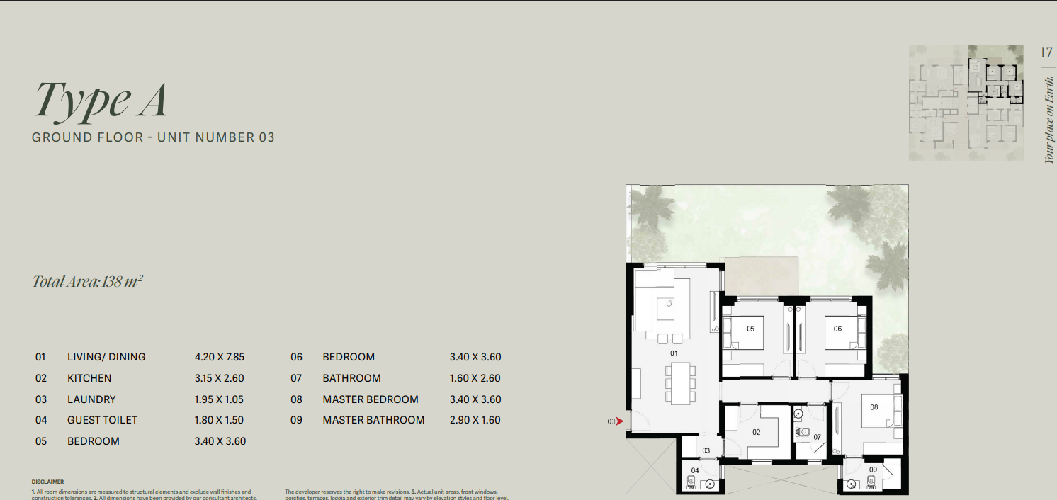 Floor Plan - Tierra New Cairo Compound 