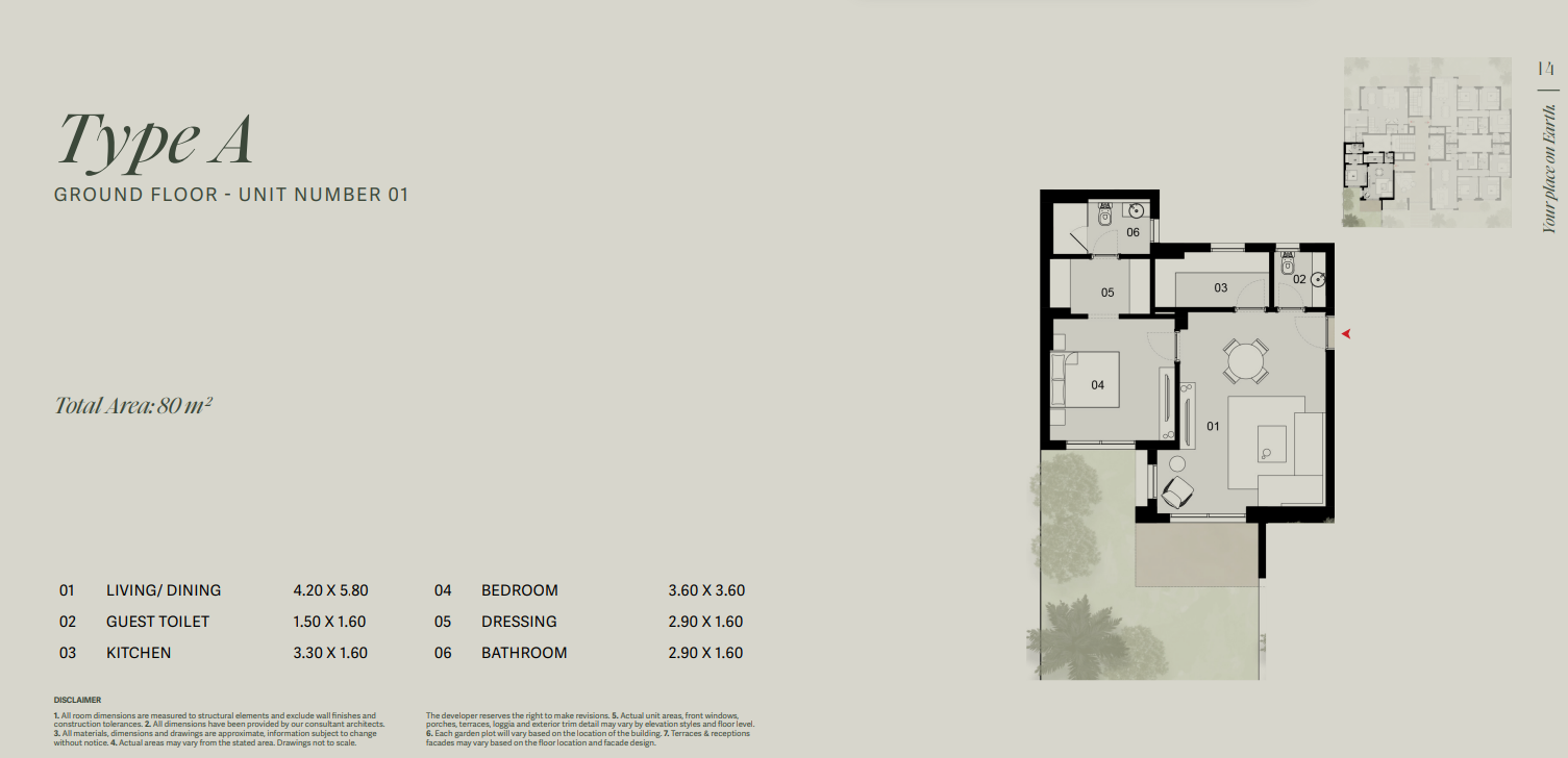 Floor Plan - Tierra New Cairo Compound 
