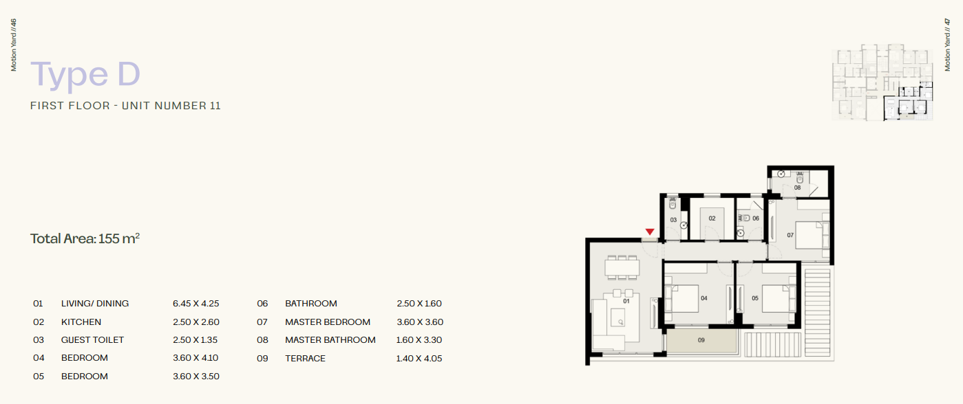 Plan 47 - Tierra New Cairo Compound 