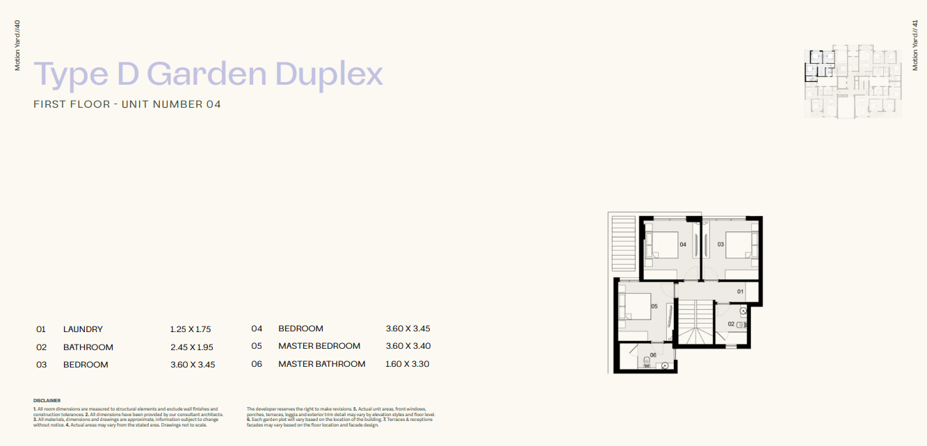 Plan 51 - Tierra New Cairo Compound 