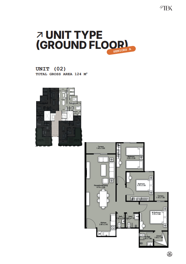 Floor Plan - Beginnings New Zayed Compound Tabarak Developments