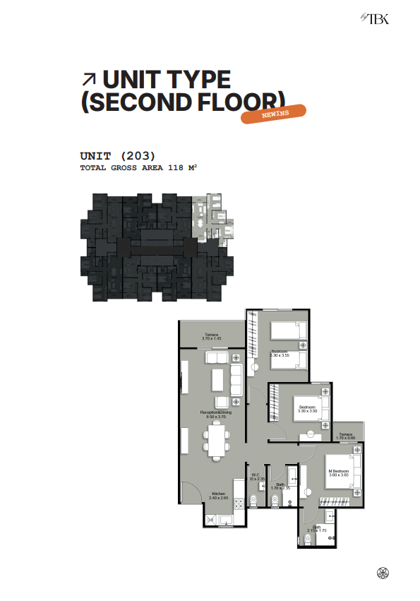 Floor Plan - Beginnings New Zayed Compound Tabarak Developments