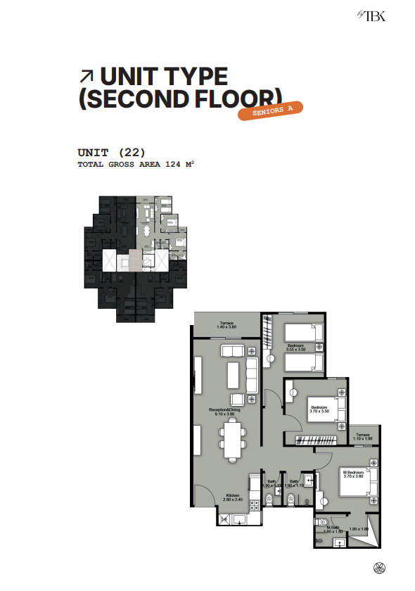 Floor Plan - Beginnings New Zayed Compound Tabarak Developments