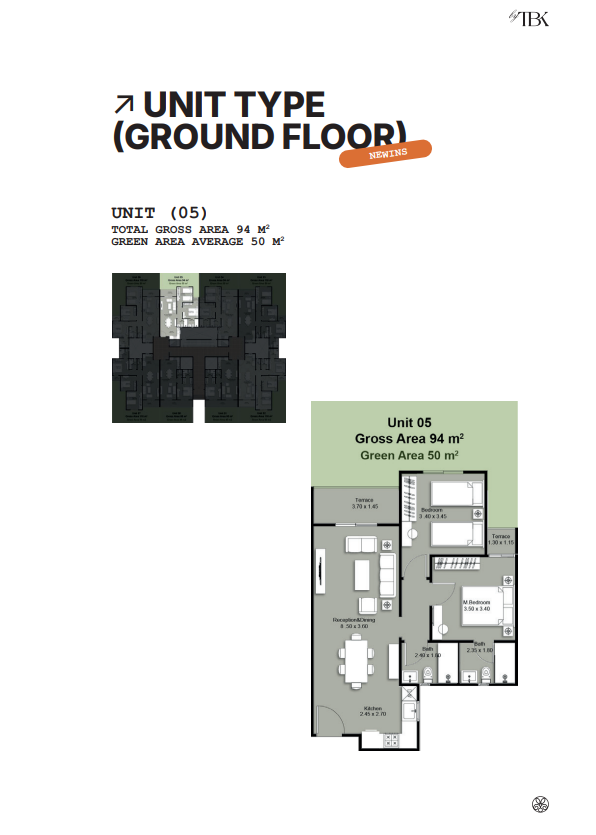 Floor Plan - Beginnings New Zayed Compound Tabarak Developments