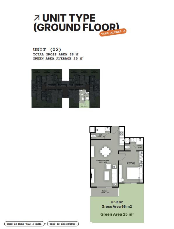 Floor Plan - Beginnings New Zayed Compound Tabarak Developments