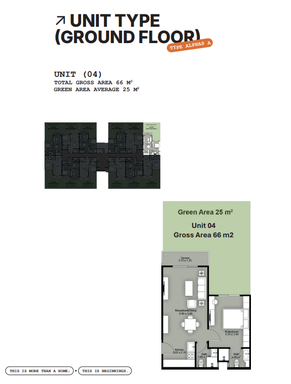 Floor Plan - Beginnings New Zayed Compound Tabarak Developments