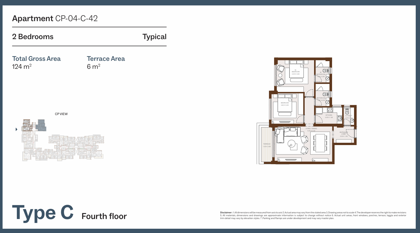 Floor Plan - Grounds Compound New Cairo One of One Developments