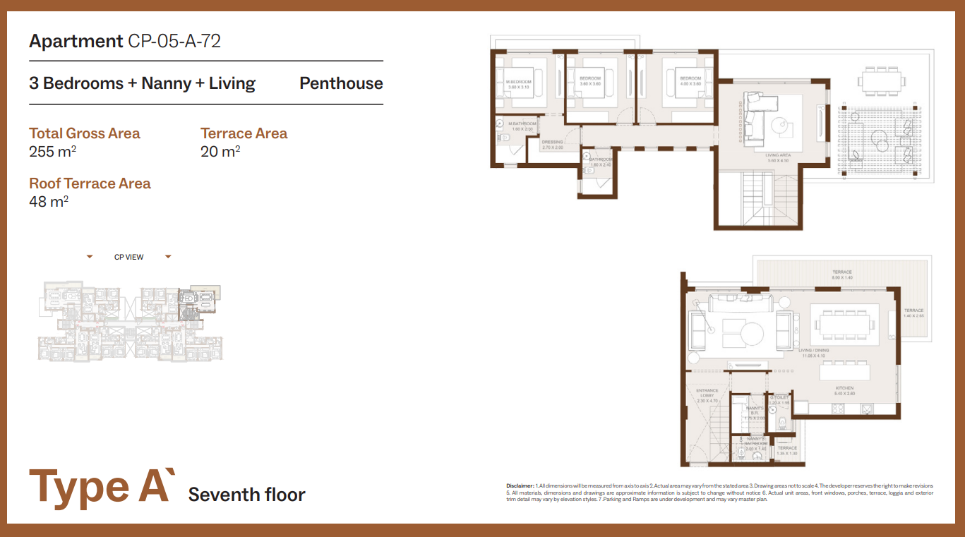 Floor Plan - Grounds Compound New Cairo One of One Developments