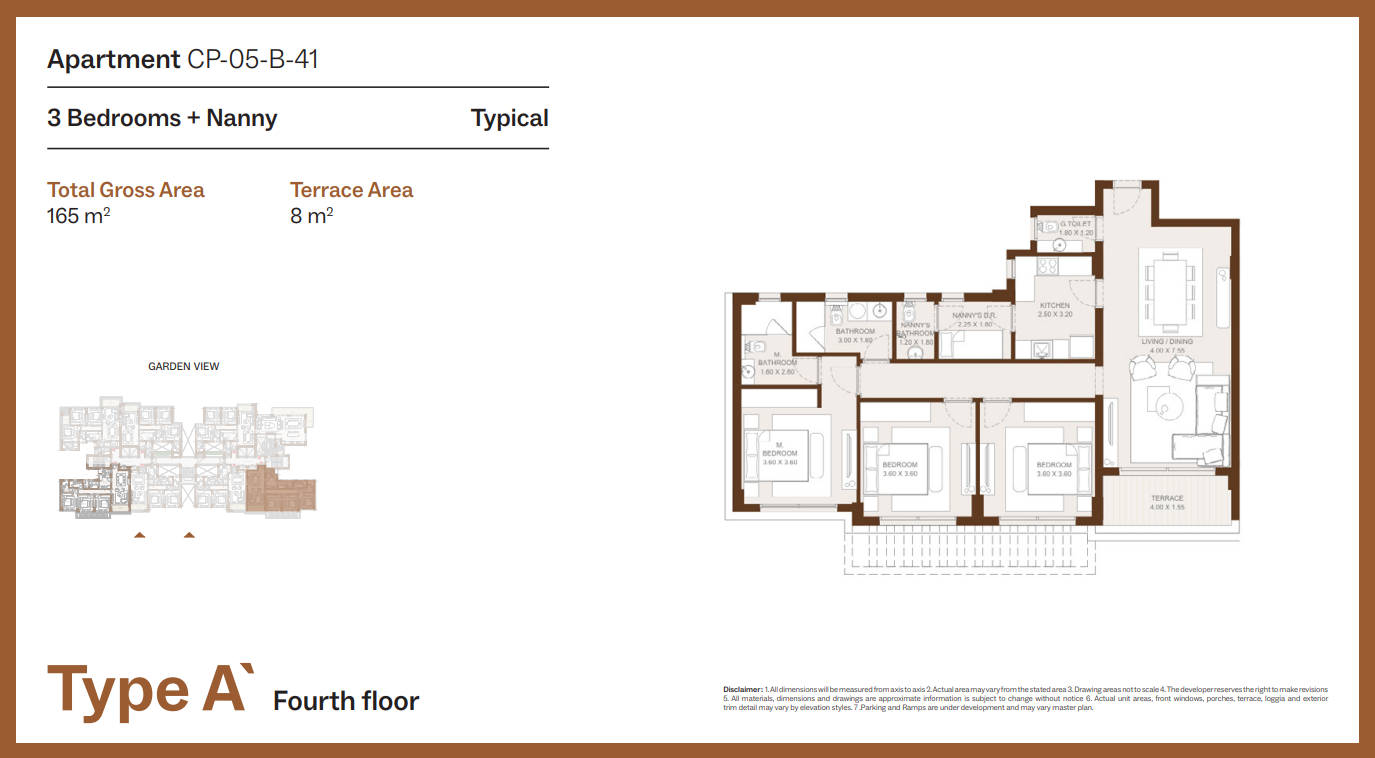 Floor Plan - Grounds Compound New Cairo One of One Developments