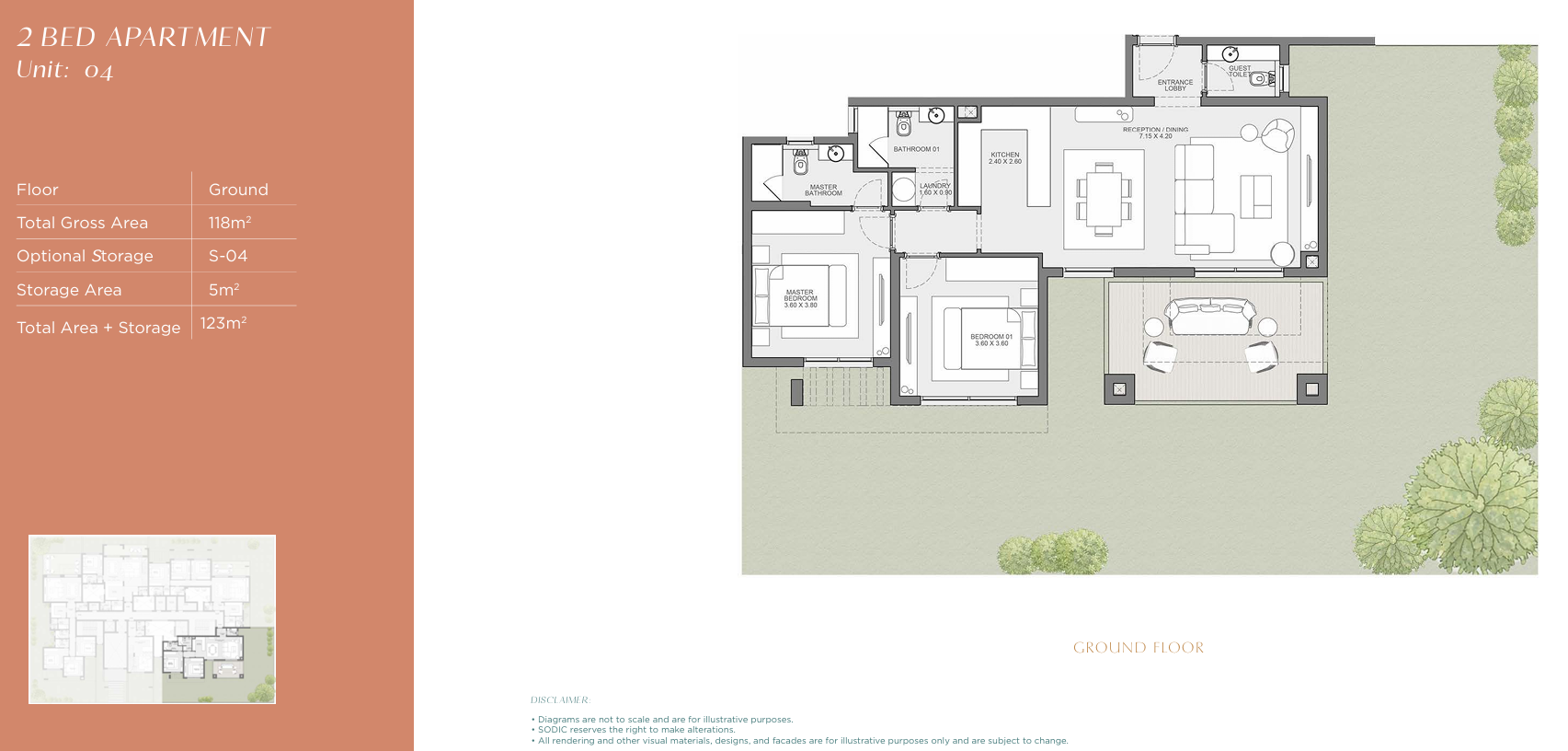 Floor Plan - East Vale Compound Mostakbal City SODIC Developments