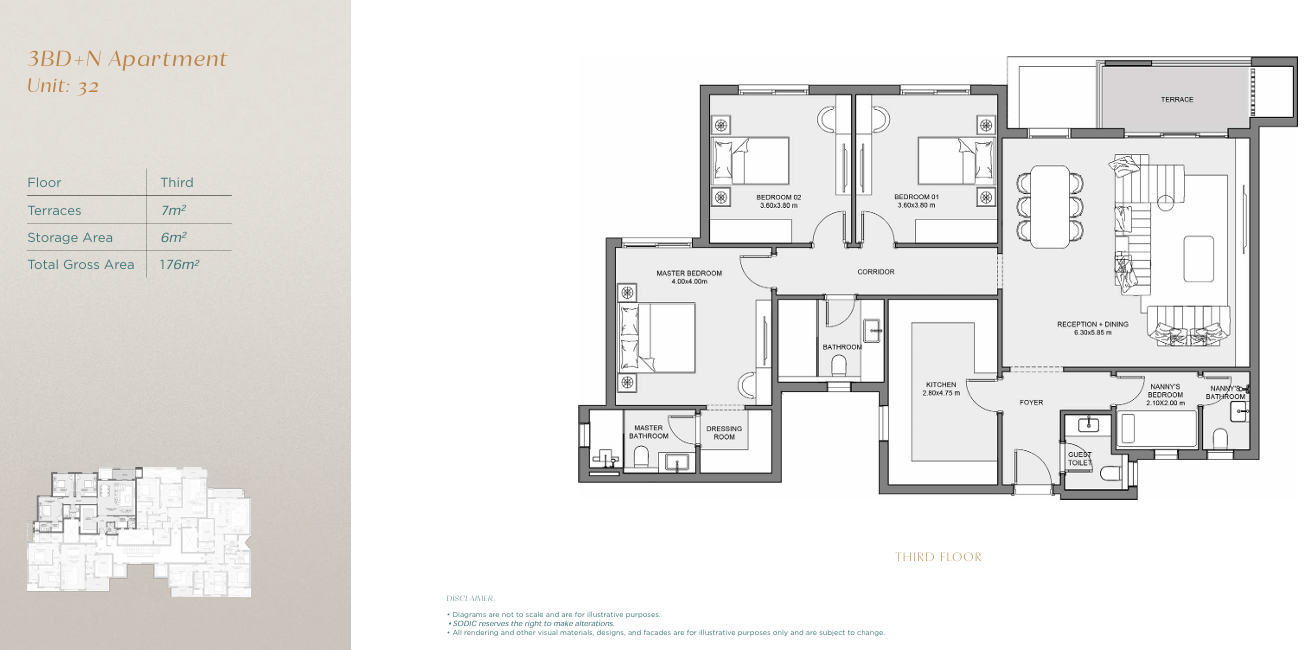 Floor Plan - كمبوند ايست فالي المستقبل سيتي سوديك للتطوير العقاري - East Vale Compound Mostakbal City 