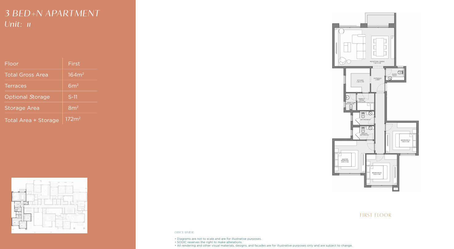 Floor Plan - East Vale Compound Mostakbal City SODIC Developments