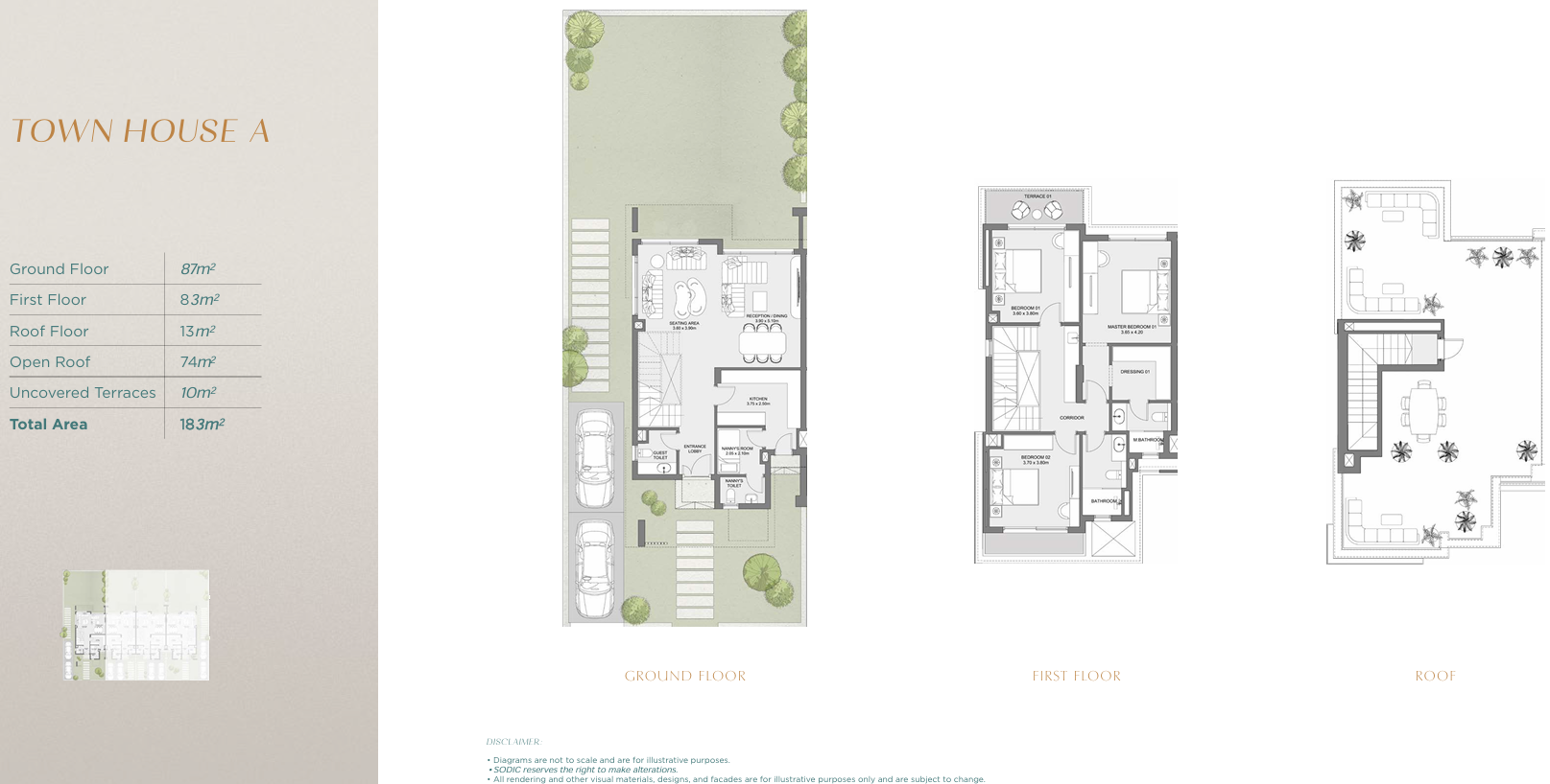 Floor Plan - كمبوند ايست فالي المستقبل سيتي سوديك للتطوير العقاري - East Vale Compound Mostakbal City 