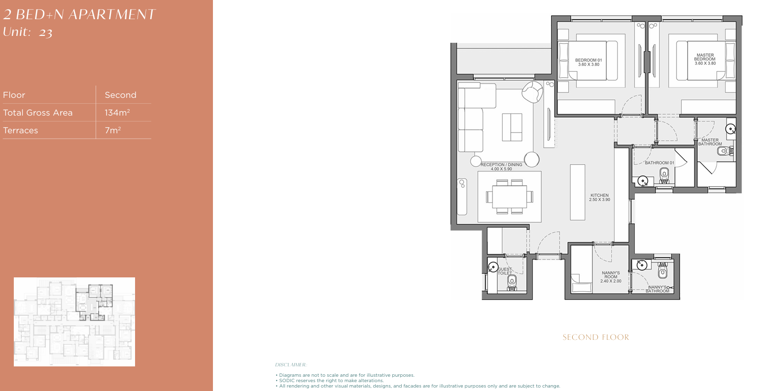 Floor Plan - East Vale Compound Mostakbal City SODIC Developments