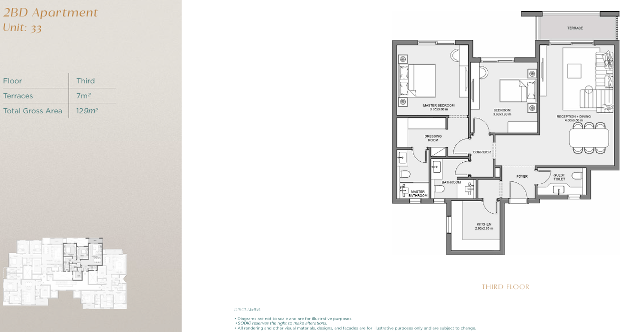 Floor Plan - كمبوند ايست فالي المستقبل سيتي سوديك للتطوير العقاري - East Vale Compound Mostakbal City 