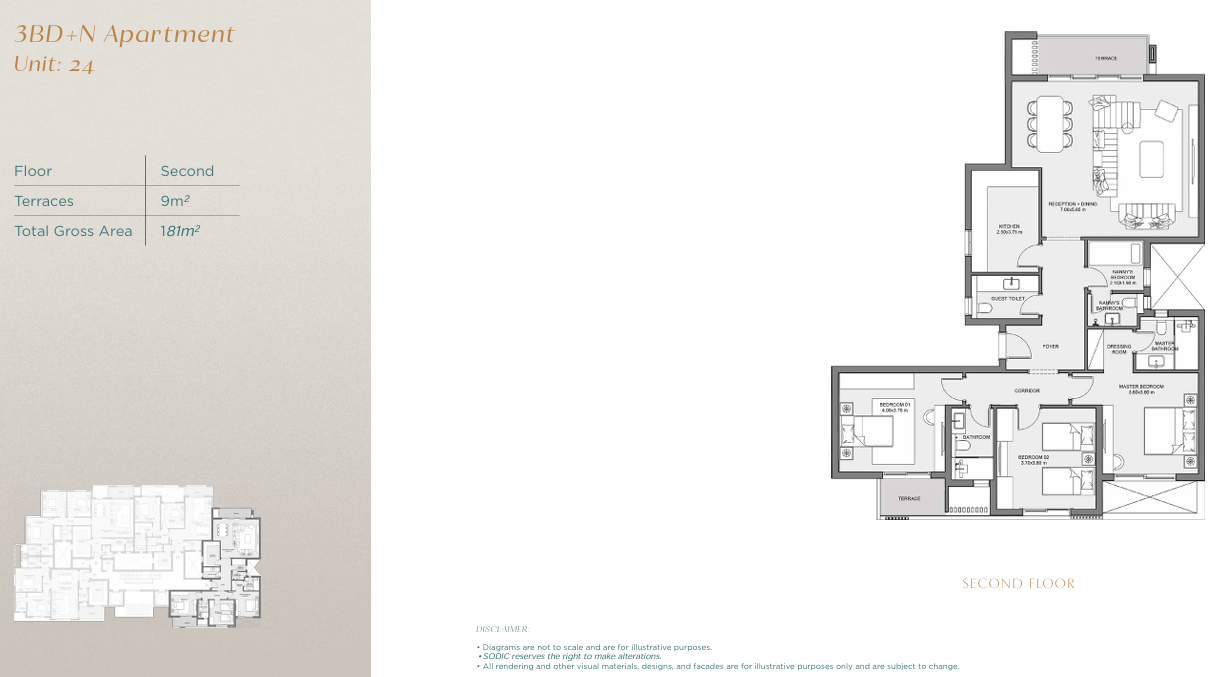 Floor Plan - كمبوند ايست فالي المستقبل سيتي سوديك للتطوير العقاري - East Vale Compound Mostakbal City 