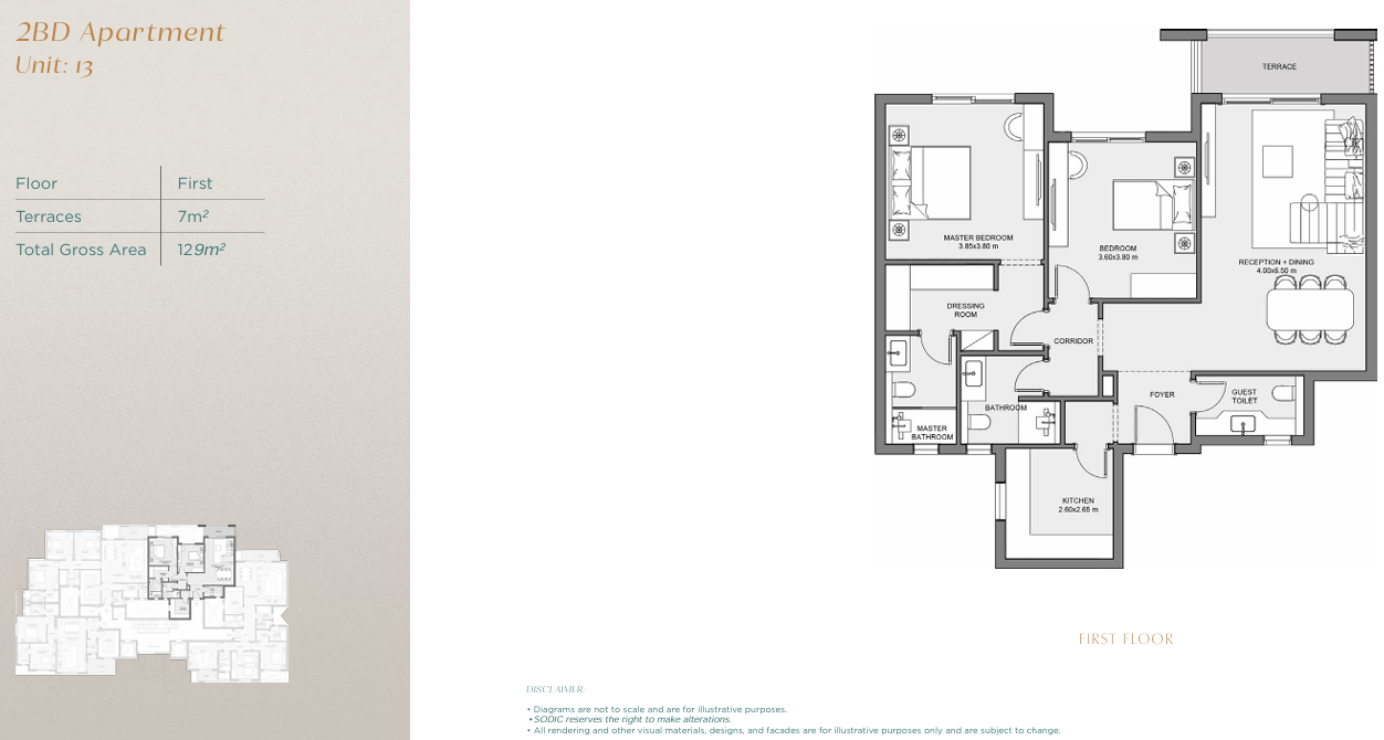 Floor Plan - كمبوند ايست فالي المستقبل سيتي سوديك للتطوير العقاري - East Vale Compound Mostakbal City 