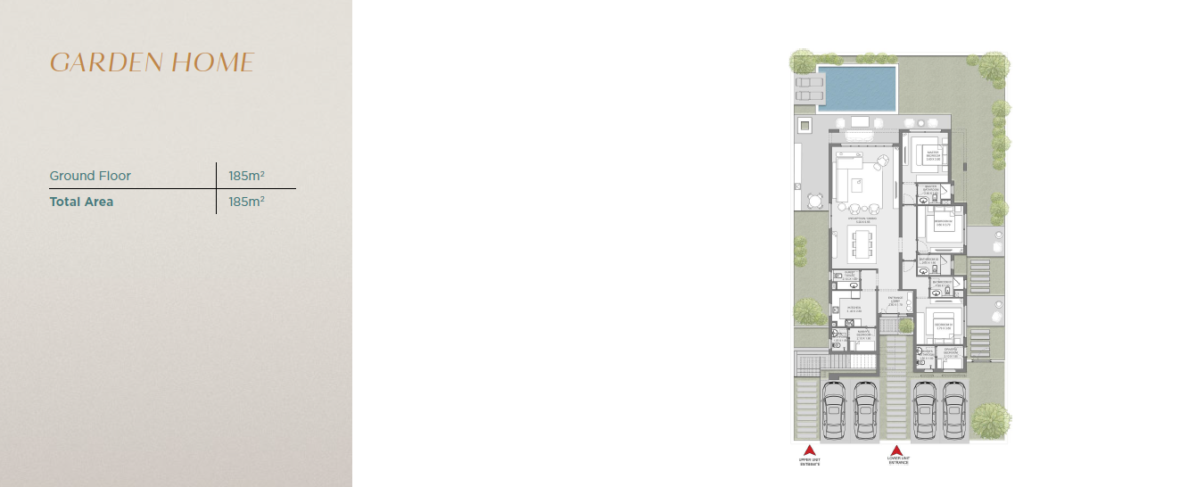 Floor Plan - كمبوند ايست فالي المستقبل سيتي سوديك للتطوير العقاري - East Vale Compound Mostakbal City 