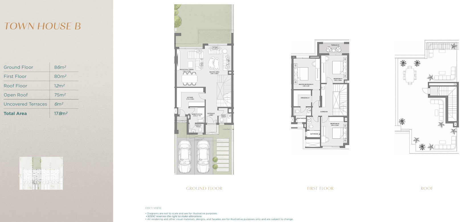 Floor Plan - كمبوند ايست فالي المستقبل سيتي سوديك للتطوير العقاري - East Vale Compound Mostakbal City 