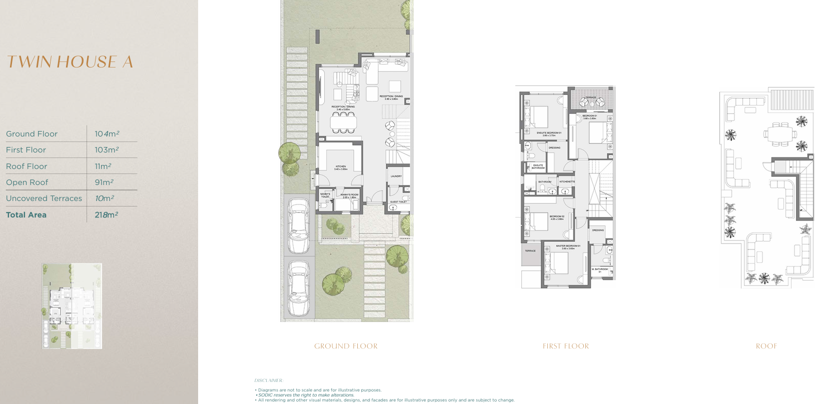 Floor Plan - كمبوند ايست فالي المستقبل سيتي سوديك للتطوير العقاري - East Vale Compound Mostakbal City 